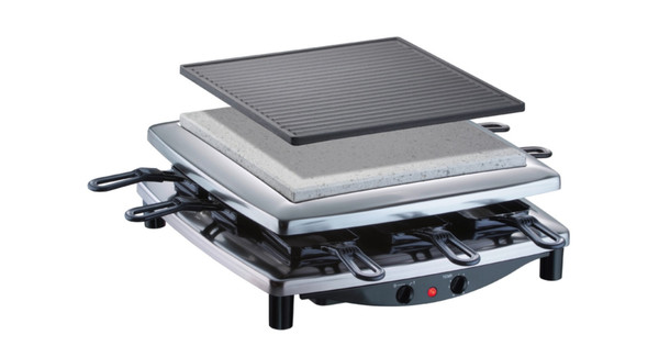 Steba Raclette Grill RC3 Plus Chroom