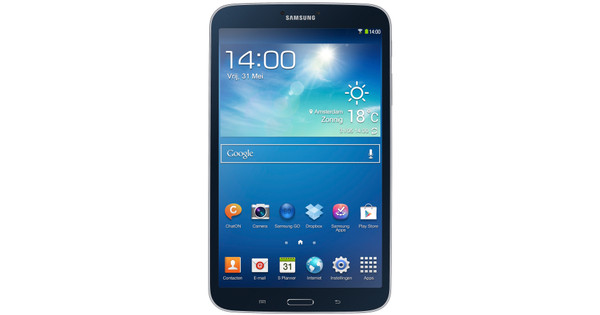 Sjah Losjes Verrast zijn Samsung Galaxy Tab 3 8.0 Wifi Zwart - Coolblue - Voor 23.59u, morgen in huis