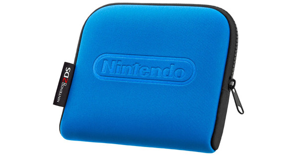 Samenwerking vorm schieten Nintendo 2DS Etui Blauw - Coolblue - Voor 23.59u, morgen in huis