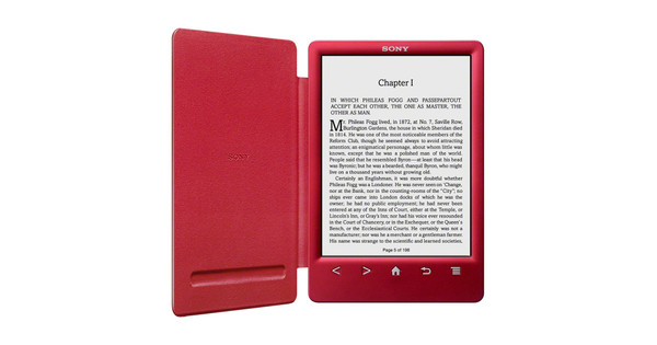 Sony Reader Touch PRS-T3 Red - Coolblue - Voor 23.59u, morgen in huis