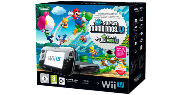 engineering Verwarren volleybal Nintendo Wii U Premium Pack + Mario & Luigi - Coolblue - Voor 23.59u,  morgen in huis