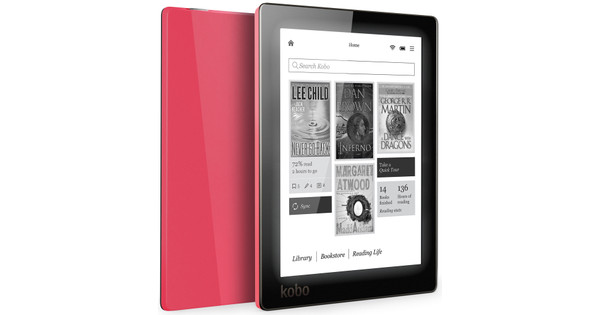 Kobo Aura Roze - Coolblue - Voor 23.59u, morgen in huis