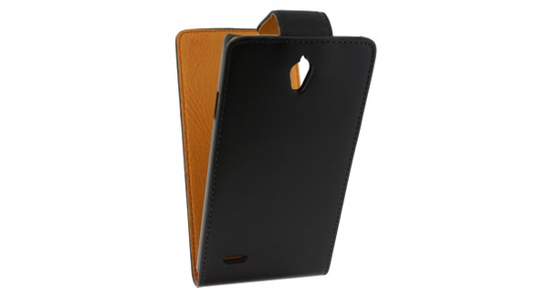 Mannelijkheid Lijkenhuis salon Xccess Leather Flip Case Huawei Ascend G700 Black - Coolblue - Voor 23.59u,  morgen in huis