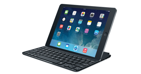schaduw seksueel Goodwill Logitech UltraThin Keyboard Cover iPad Air Black Qwerty - Coolblue - Voor  23.59u, morgen in huis