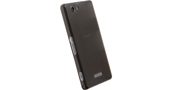 louter beddengoed Bij Krusell FrostCover Sony Xperia Z1 Compact Transparent Black - Coolblue -  Voor 23.59u, morgen in huis