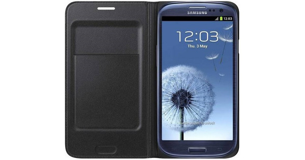 Tether politicus In zoomen Samsung Galaxy S3 Flip Wallet Zwart - Coolblue - Voor 23.59u, morgen in huis