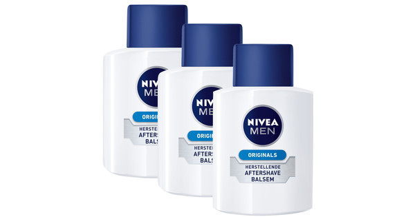 verkoopplan berouw hebben Manoeuvreren 3x NIVEA MEN Originals Aftershave Balsem - Coolblue - Voor 23.59u, morgen  in huis