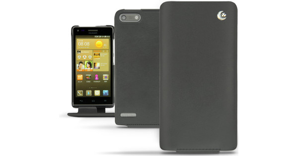 Concurrenten Leidinggevende gebruiker Noreve Tradition Leather Case Huawei Ascend G6 3G Black - Coolblue - Voor  23.59u, morgen in huis