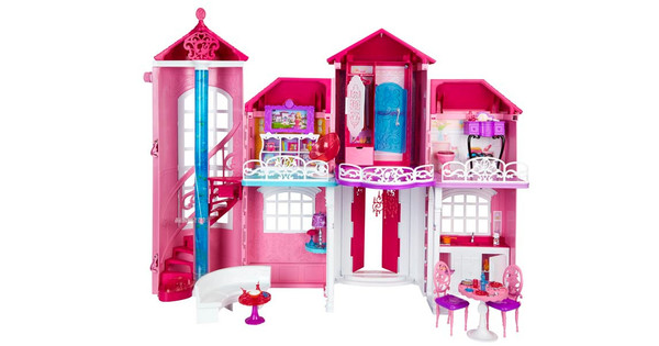 Interessant Alexander Graham Bell Vrijlating Barbie Malibu Huis - Coolblue - Voor 23.59u, morgen in huis