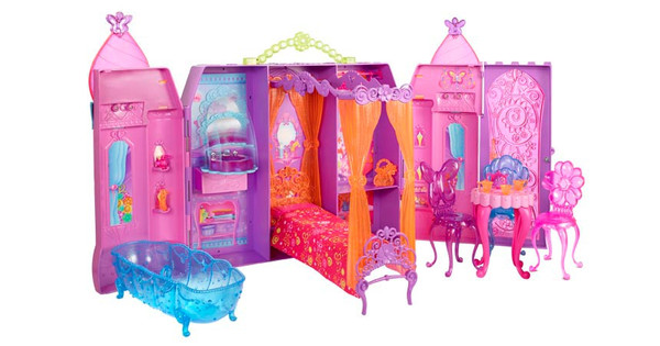 Touhou Onderhoudbaar onze Barbie Speel en Meeneem Kasteel - Coolblue - Voor 23.59u, morgen in huis