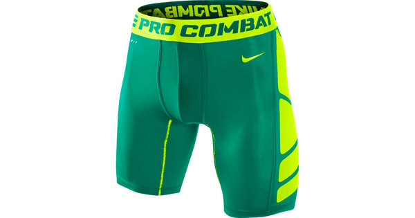 nike pro combat green