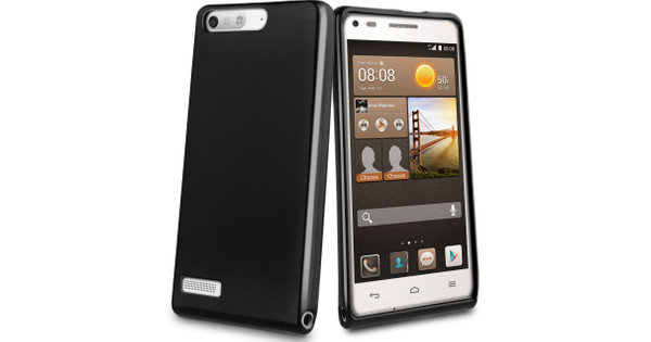 Diverse Hoge blootstelling Arbitrage Muvit Minigel Case Huawei Ascend G6 G3 Zwart - Coolblue - Voor 23.59u,  morgen in huis