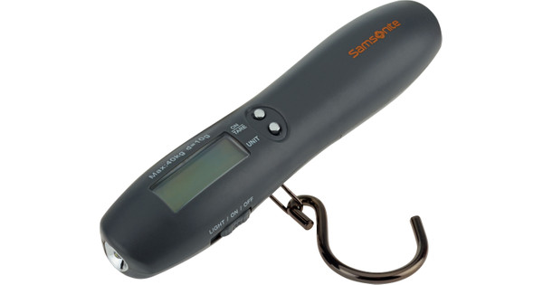 Samsonite Digital Luggage Scale Torch Black - Coolblue - Before 23:59 ...