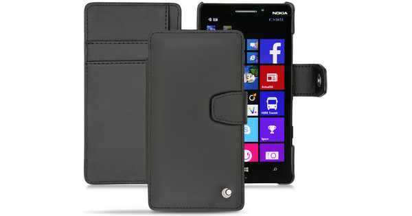 Missie naakt landbouw Noreve Tradition B Leather Case Nokia Lumia 930 Zwart - Coolblue - Voor  23.59u, morgen in huis