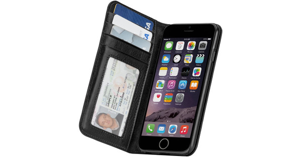 Wijzerplaat Voorkeur Additief Case-Mate Wallet Folio Case Apple iPhone 6/6s Zwart - Coolblue - Voor  23.59u, morgen in huis