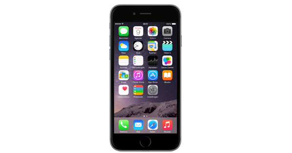 Amazon Jungle mannetje Imperial Apple iPhone 6 64 GB Space Gray - Coolblue - Voor 23.59u, morgen in huis