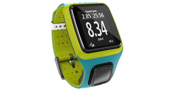 Schouderophalend Verbeteren satelliet TomTom Runner Limited Edition Green Turquoise - Coolblue - Voor 23.59u,  morgen in huis