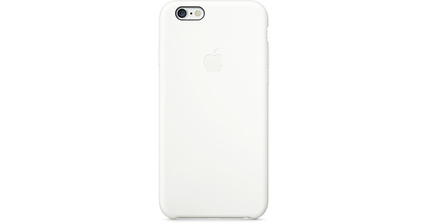 span congestie reactie Apple Silicone Case iPhone 6 Wit - Coolblue - Voor 23.59u, morgen in huis