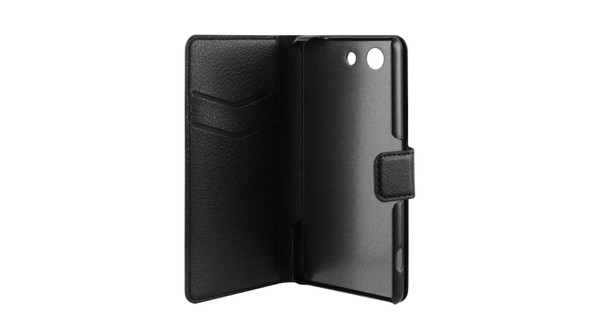 Cyberruimte cache Arrangement Xqisit Slim Wallet Case Sony Xperia Z3 Compact Zwart - Coolblue - Voor  23.59u, morgen in huis