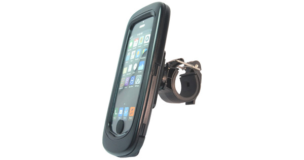 Geurig silhouet Appal Haicom Waterdichte Fietshouder iPhone 5/5S/SE - Coolblue - Voor 23.59u,  morgen in huis