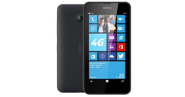 Bedrog Picasso Marco Polo Nokia Lumia 635 Zwart - Mobiele telefoons - Coolblue