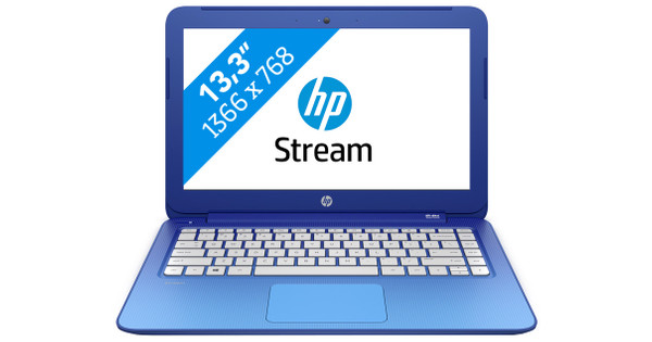 Slot envelop Einde HP Stream 13-c070nd Blauw - Coolblue - Voor 23.59u, morgen in huis