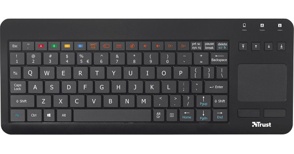 Kip hoop getuige Trust Sento Smart TV Keyboard voor Samsung - Coolblue - Voor 23.59u, morgen  in huis