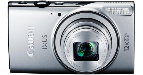 Canon IXUS 275 HS Silver - Coolblue - Voor 23.59u, morgen in huis