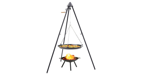 Blaze Vlieger Auckland Barbecook Driepoot met katrol 166 cm - Coolblue - Voor 23.59u, morgen in  huis
