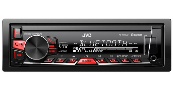 JVC KD-X320BT - Coolblue - Voor 23.59u, morgen in huis