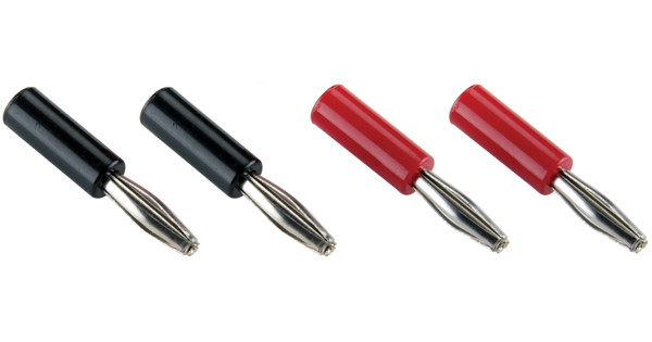 Zerone 20 stuks 4 mm banaanstekker luidsprekeraansluiting, zwart en rood vrouwelijke audio luidsprekeraansluiting