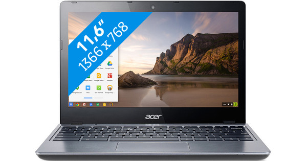 ÉCRAN LCD LED 11,6" Pour Acer Chromebook C720-29552g01aii - 1366x768 HD, Mat, 30 Broches
