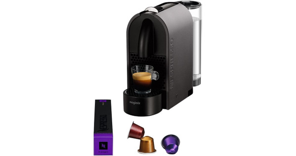 Magimix Nespresso U Matte Gray - Coolblue - Before 23:59, delivered tomorrow