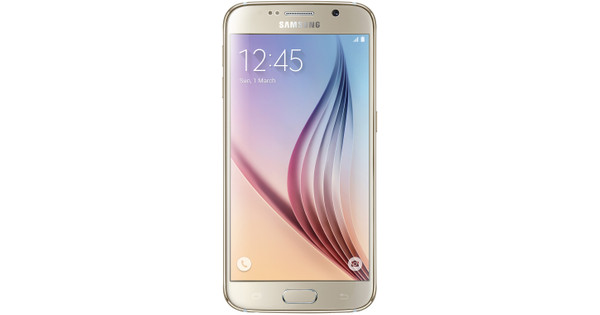domein boekje Groen Samsung Galaxy S6 64 GB Goud - Mobiele telefoons - Coolblue