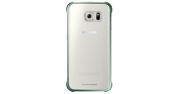 Egypte onderwijzen Blootstellen Samsung Galaxy S6 edge Clear Cover Groen - Coolblue - Voor 23.59u, morgen in  huis