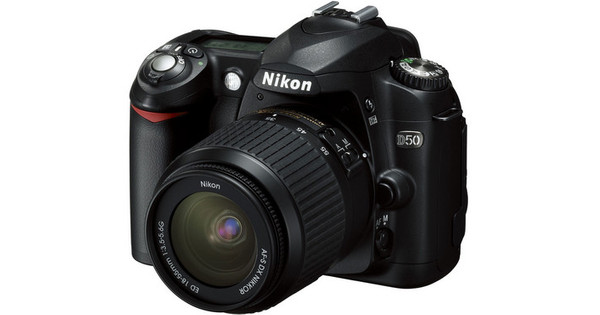 tweedehands Verstelbaar Spookachtig Nikon D50 zwart + 18-55mm lens - Coolblue - Voor 23.59u, morgen in huis