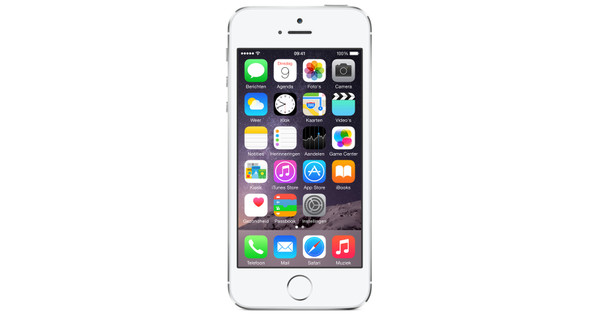 Zoeken twee weken operator Apple iPhone 5S 16GB Zilver - Coolblue - Voor 23.59u, morgen in huis