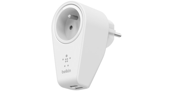 Belkin 2-poort Thuislader met stopcontact