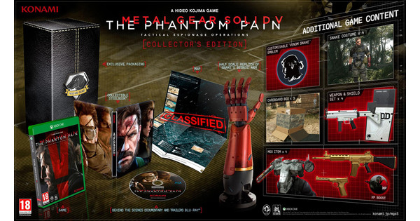 Metal Gear Solid V The Phantom Pain CE Xbox One Coolblue Voor