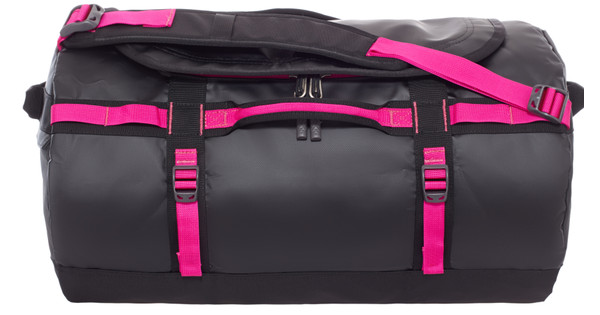 The North Face Base Camp Duffel Tnf Black Luminous Pink Xs Coolblue Voor 23 59u Morgen In Huis