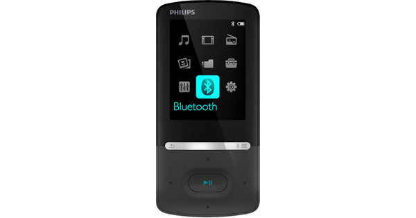 Philips GoGear Azure 8GB Zwart - Coolblue - Voor 23.59u, morgen in huis