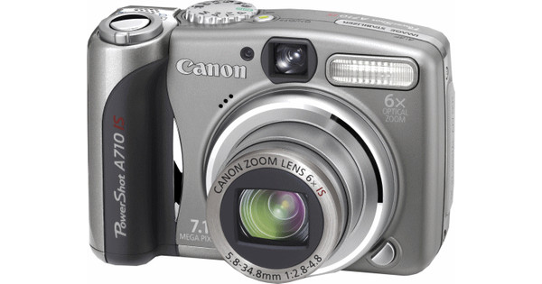 beha Honger Infecteren Canon PowerShot A710 IS - Coolblue - Voor 23.59u, morgen in huis