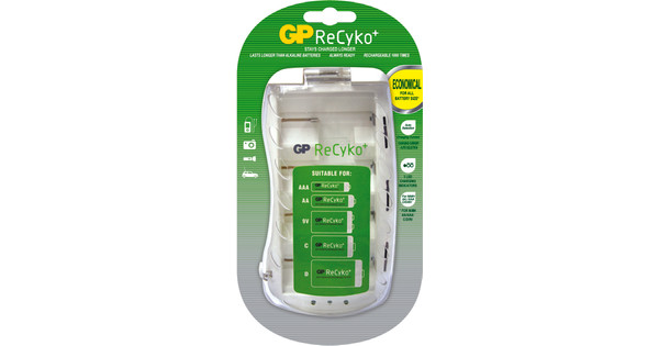 GP ReCyko+ Universal charger - Coolblue - Voor 23.59u, morgen in huis