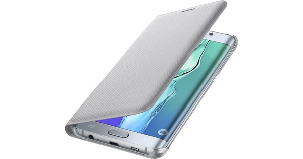 Rang informeel mode Samsung Galaxy S6 Edge Plus Wallet Zilver - Coolblue - Voor 23.59u, morgen  in huis