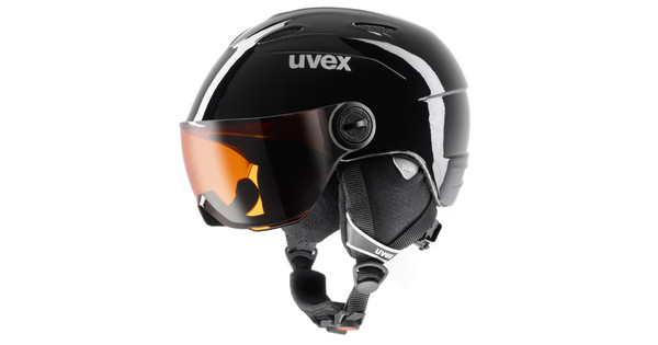 Uvex Junior Visor Black (54 - 56 cm) - Coolblue Voor 23.59u, morgen in huis