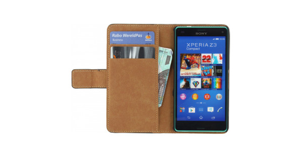 Appal vos Dierentuin Mobilize Classic Wallet Book Case Sony Xperia Z3 Compact Zwart - Coolblue -  Voor 23.59u, morgen in huis