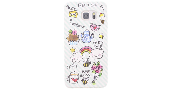 Blond Amsterdam Happy Days Samsung Galaxy S6 Groen - - Voor 23.59u, morgen in huis