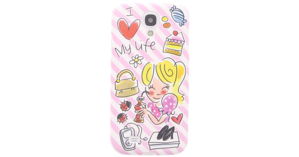 Vervuild Zinloos Republiek Blond Amsterdam I Love My Life Samsung Galaxy S4 Roze - Coolblue - Voor  23.59u, morgen in huis