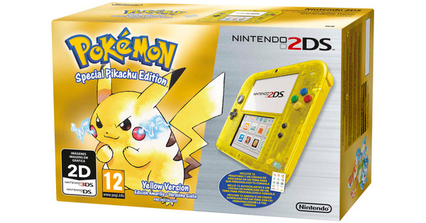 Nintendo 2DS + Pokemon Yellow Version