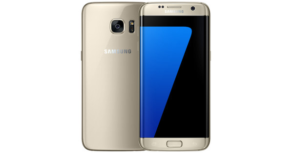 Begeleiden Zonnebrand lavendel Samsung Galaxy S7 Edge Goud - Coolblue - Voor 23.59u, morgen in huis